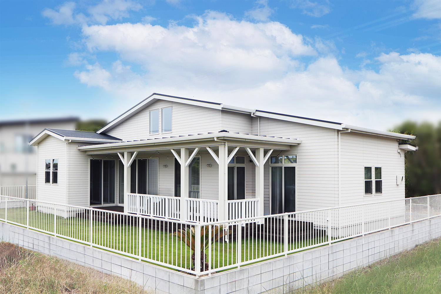 株式会社WOODYHOUSE｜注文住宅｜茨城県神栖市｜施工事例｜カリフォルニアスタイル