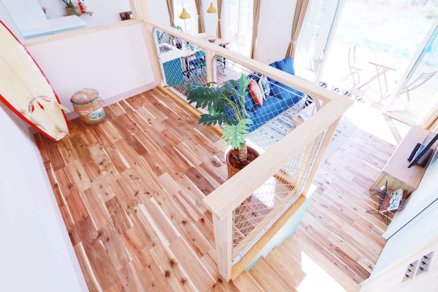 株式会社WOODY HOUSE｜ウッディハウス | 注文住宅｜茨城県神栖市｜施工事例｜スキップフロア | サーファーズハウス | カリフォルニアスタイル