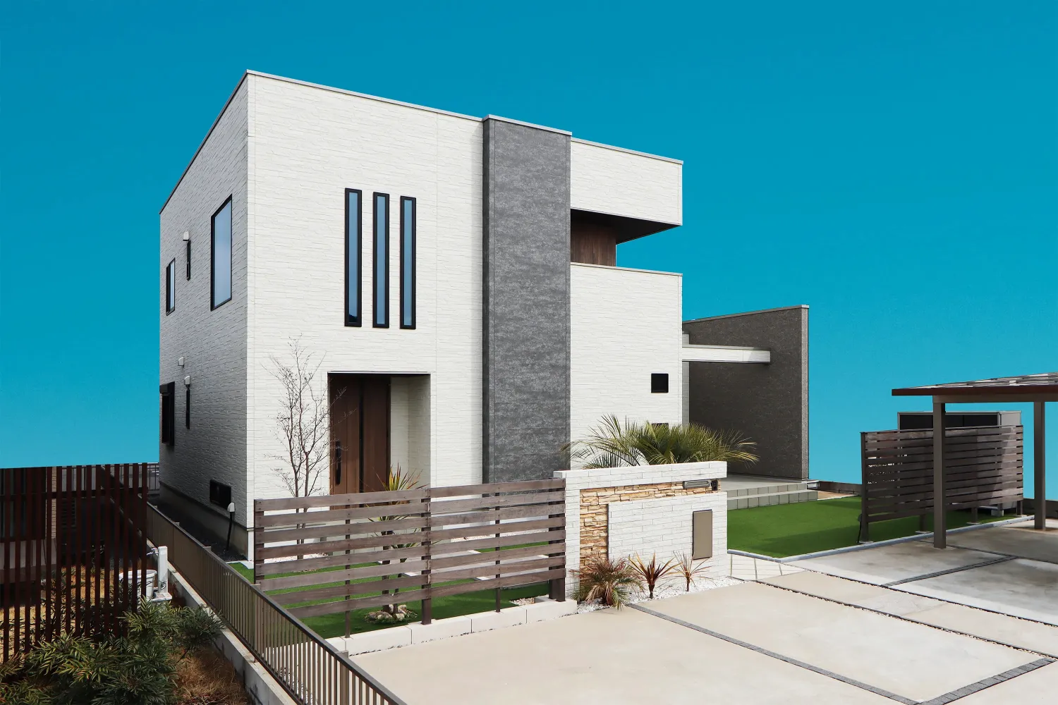 株式会社ウッディハウス｜注文住宅｜茨城県神栖市｜施工事例｜2階建て | モダンスタイル